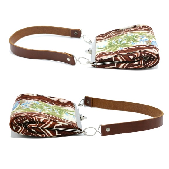 JEROME GRUET PARIS Tropical Print Vintage Baguette - Picture 11 of 14